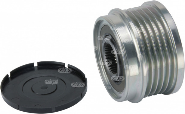 Koło pasowe z wolnobiegiem alternatora HC Cargo 331742 – śr. 55.60 mm, rowki 5