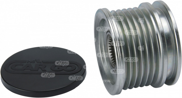 Koło pasowe z wolnobiegiem HC Cargo alternatora HC Cargo 332302 – śr. 49.80 mm, rowki 6