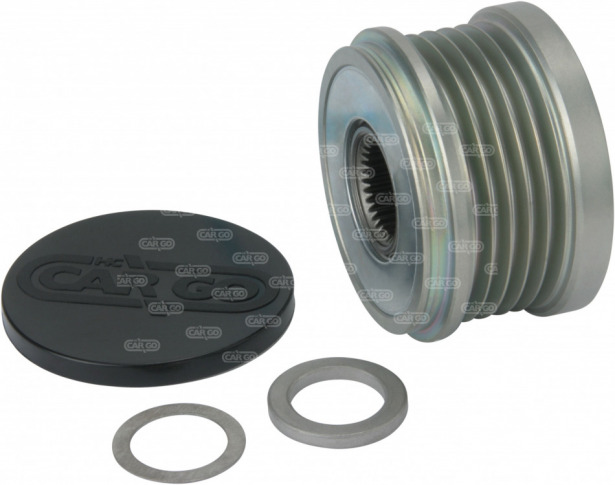 Koło pasowe z wolnobiegiem HC Cargo alternatora HC Cargo 333026 – śr. 54.50 mm, rowki 5