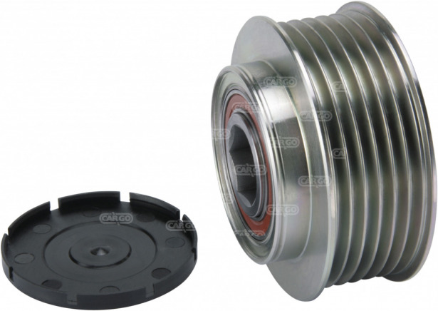Koło pasowe z wolnobiegiem alternatora HC Cargo 333067 – śr. 64.40 mm, rowki 6