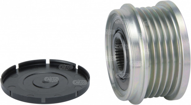 Koło pasowe z wolnobiegiem alternatora HC Cargo 333073 – śr. 53.70 mm, rowki 5