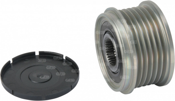 Koło pasowe z wolnobiegiem alternatora HC Cargo 333076 – śr. 53.70 mm, rowki 6