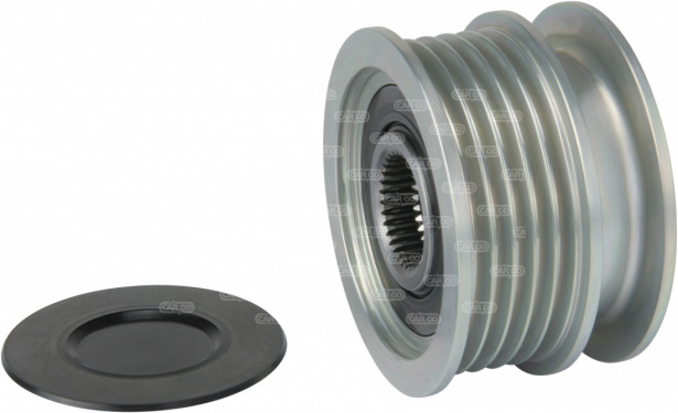 Koło pasowe z wolnobiegiem alternatora HC Cargo 333383 – śr. 55.80 mm, rowki 5