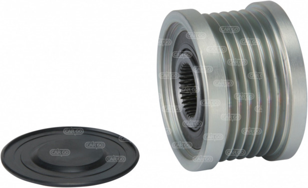 Koło pasowe z wolnobiegiem alternatora HC Cargo 333604 – śr. 52.20 mm, rowki 6