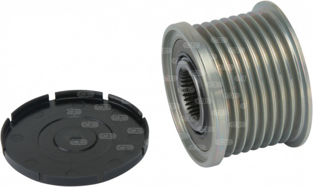 Koło pasowe z wolnobiegiem alternatora HC Cargo 333670 – śr. 49.70 mm, rowki 8