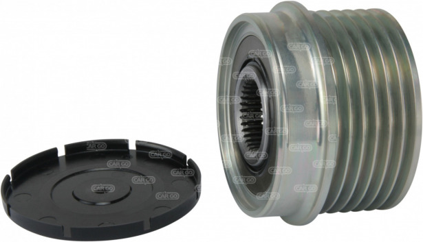 Koło pasowe z wolnobiegiem alternatora HC Cargo 333694 – śr. 53.90 mm, rowki 6