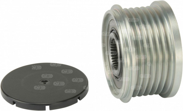 Koło pasowe z wolnobiegiem alternatora HC Cargo 333695 – śr. 53.70 mm, rowki 6
