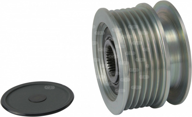 Koło pasowe z wolnobiegiem alternatora HC Cargo 333700 – śr. 61.50 mm, rowki 6