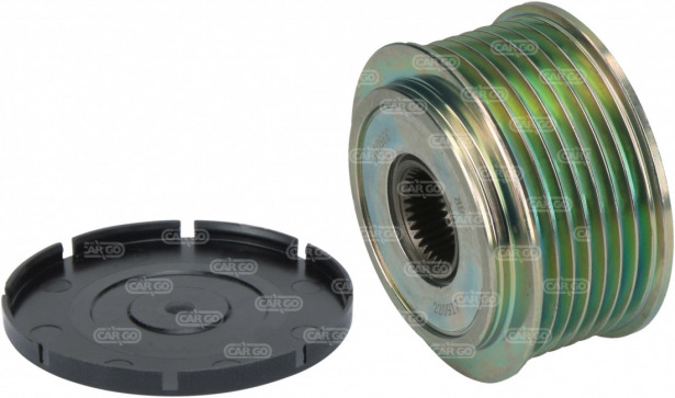 Koło pasowe z wolnobiegiem HC Cargo alternatora HC Cargo 335010 – śr. 64.70 mm, rowki 7