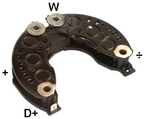 Zestaw prostowniczy alternatora HC Cargo 137164 – 35A, śr. 116.00 mm