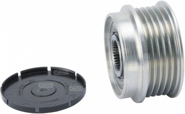 Koło pasowe z wolnobiegiem alternatora HC Cargo 230302 – śr. 55.90 mm, rowki 5