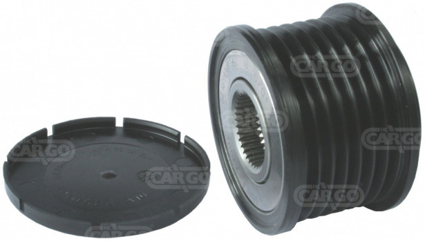 Koło pasowe z wolnobiegiem alternatora HC Cargo 230311 – śr. 49.70 mm, rowki 7