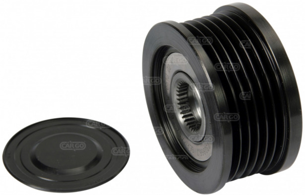 Koło pasowe z wolnobiegiem alternatora HC Cargo 230313 – śr. 61.50 mm, rowki 6