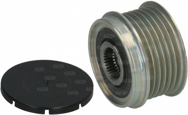 Koło pasowe z wolnobiegiem alternatora HC Cargo 230315 – śr. 52.60 mm, rowki 6