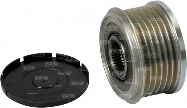 Koło pasowe z wolnobiegiem alternatora HC Cargo 234056 – śr. 54.10 mm, rowki 6