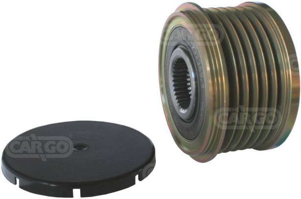 Koło pasowe z wolnobiegiem alternatora HC Cargo 234127 – śr. 54.10 mm, rowki 6