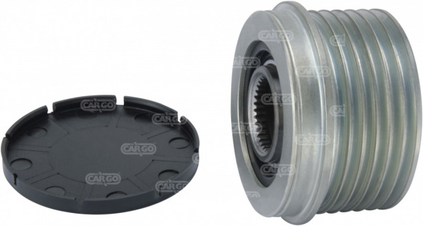 Koło pasowe z wolnobiegiem HC Cargo alternatora HC Cargo 234401 – śr. 53.60 mm, rowki 6