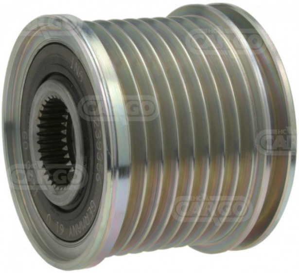 Koło pasowe z wolnobiegiem alternatora HC Cargo 235508 – śr. 50.00 mm, rowki 8
