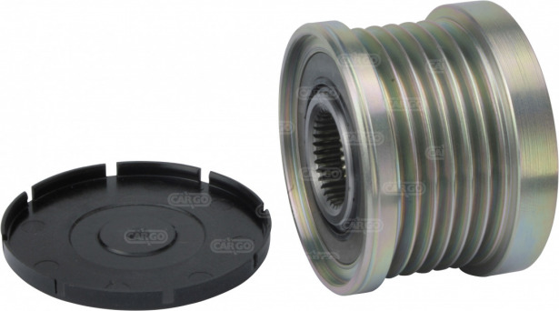 Koło pasowe z wolnobiegiem alternatora HC Cargo 235801 – śr. 49.30 mm, rowki 6