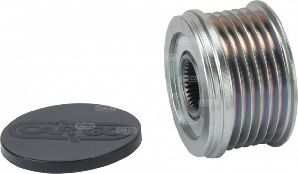 Koło pasowe z wolnobiegiem HC Cargo alternatora HC Cargo 235873 – śr. 53.00 mm, rowki 6