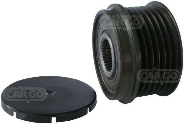 Koło pasowe z wolnobiegiem alternatora HC Cargo 236995 – śr. 54.00 mm, rowki 6
