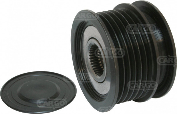 Koło pasowe z wolnobiegiem alternatora HC Cargo 237320 – śr. 55.70 mm, rowki 6