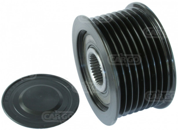 Koło pasowe z wolnobiegiem alternatora HC Cargo 238068 – śr. 59.60 mm, rowki 8