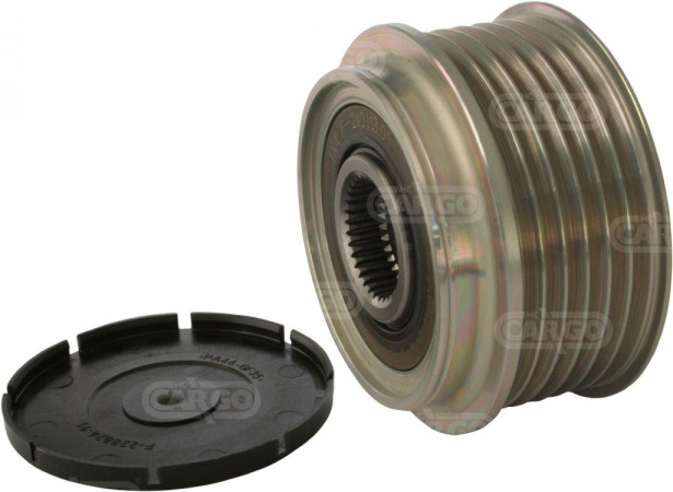 Koło pasowe z wolnobiegiem alternatora HC Cargo 238690 – śr. 59.70 mm, rowki 6