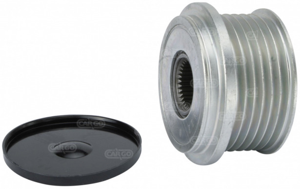 Koło pasowe z wolnobiegiem HC Cargo alternatora HC Cargo 330356 – śr. 54.80 mm, rowki 6