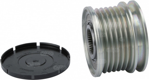 Koło pasowe z wolnobiegiem alternatora HC Cargo 330473 – śr. 49.30 mm, rowki 6